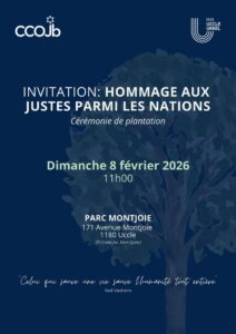 Invitation: Hommage aux Justes parmi les Nations